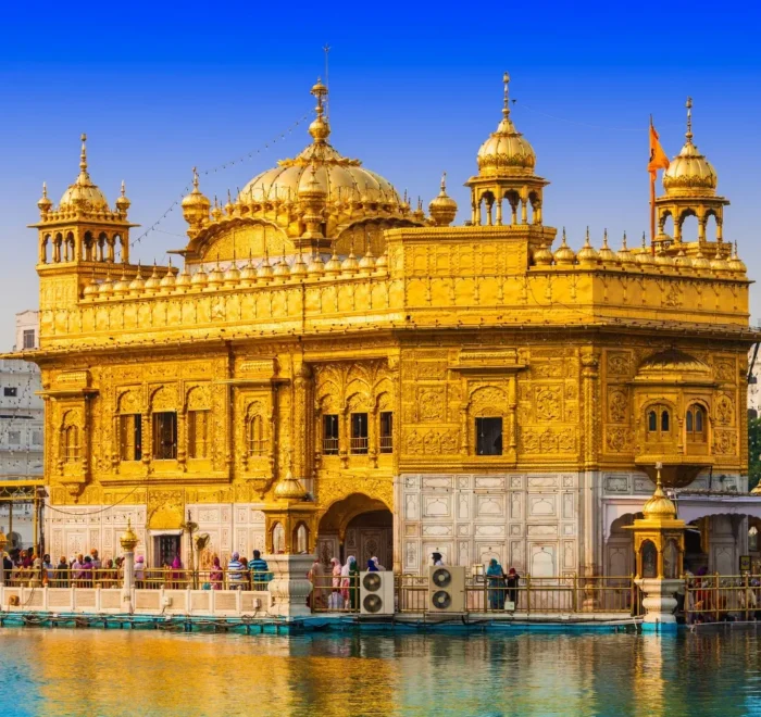 Grand Himachal with Amritsar tour featuring Golden Temple, sacred sarovar and iconic Punjab pilgrimage landmark