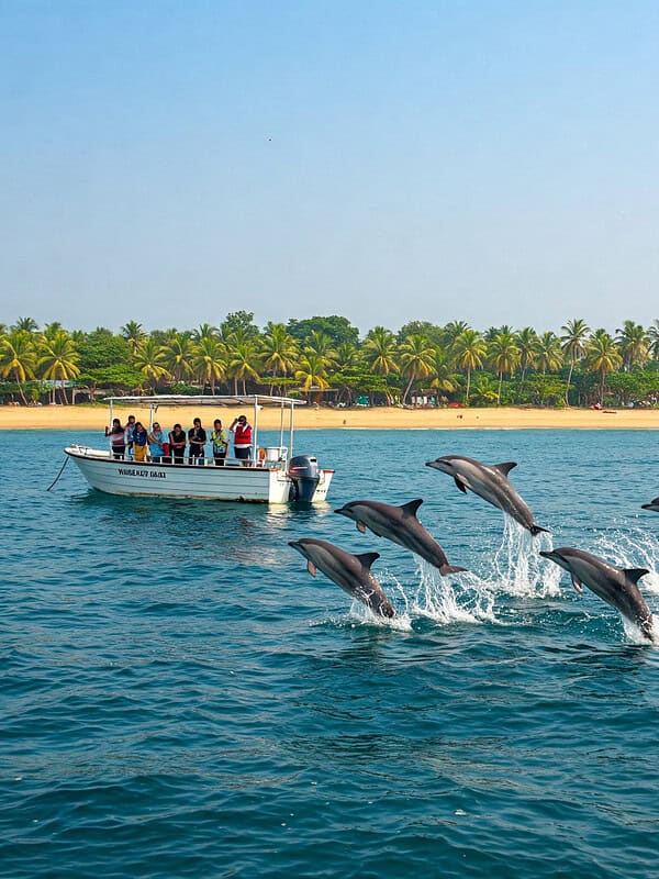 karde beach dolphin safari