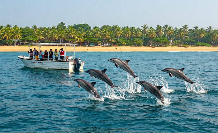 karde beach dolphin safari