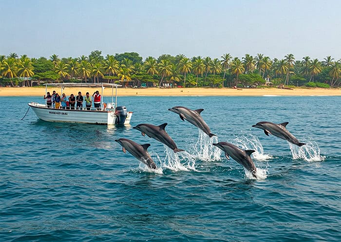 karde beach dolphin safari