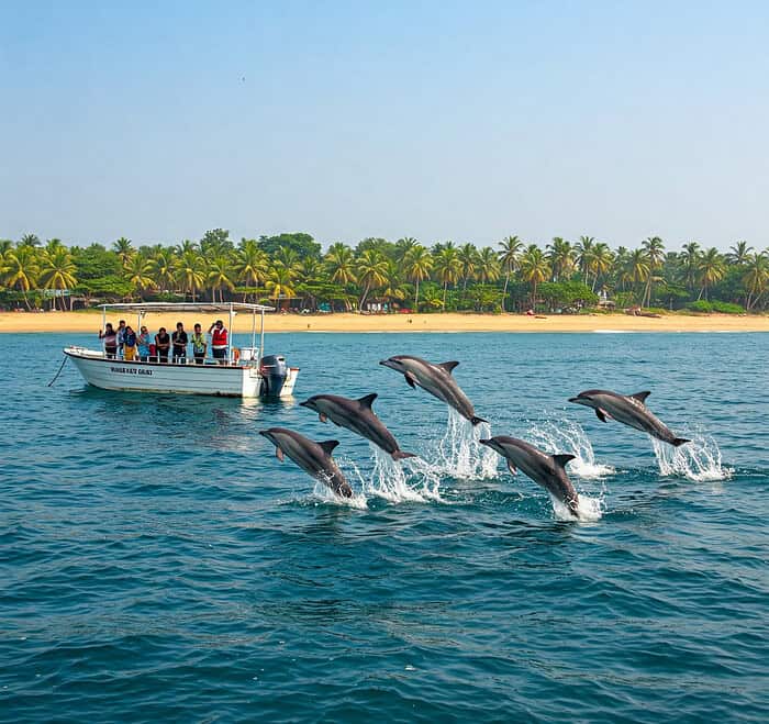 karde beach dolphin safari