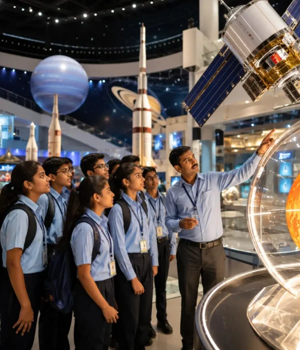 Ahmedabad Science & Heritage Tour Package featuring Gujarat Science City, Sabarmati Ashram, Adalaj Stepwell, Sidi Saiyyed Mosque and heritage attractions.