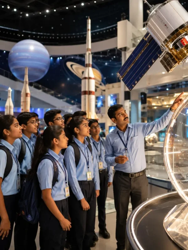 Ahmedabad Science & Heritage Tour Package featuring Gujarat Science City, Sabarmati Ashram, Adalaj Stepwell, Sidi Saiyyed Mosque and heritage attractions.