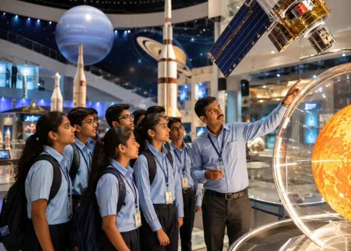 Ahmedabad Science & Heritage Tour Package featuring Gujarat Science City, Sabarmati Ashram, Adalaj Stepwell, Sidi Saiyyed Mosque and heritage attractions.