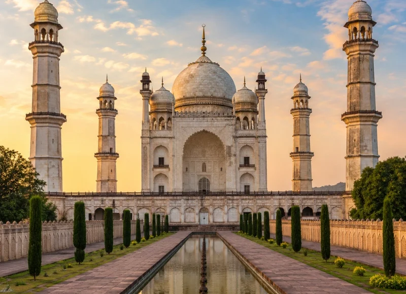 Aurangabad heritage tour featuring Ellora Caves, Bibi Ka Maqbara and Daulatabad Fort