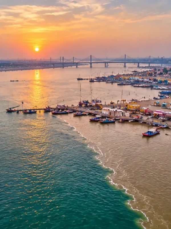 Ayodhya and Prayagraj spiritual tour featuring Ram Mandir, holy ghats and Triveni Sangam