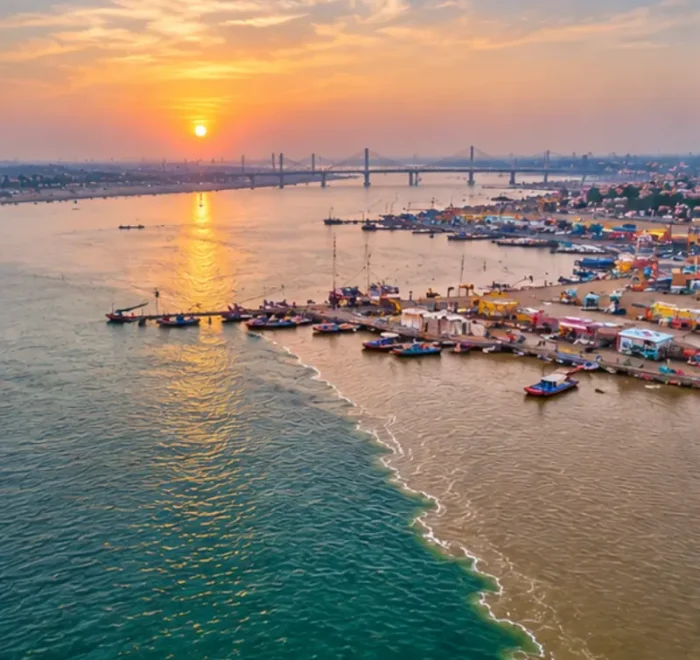 Ayodhya and Prayagraj spiritual tour featuring Ram Mandir, holy ghats and Triveni Sangam