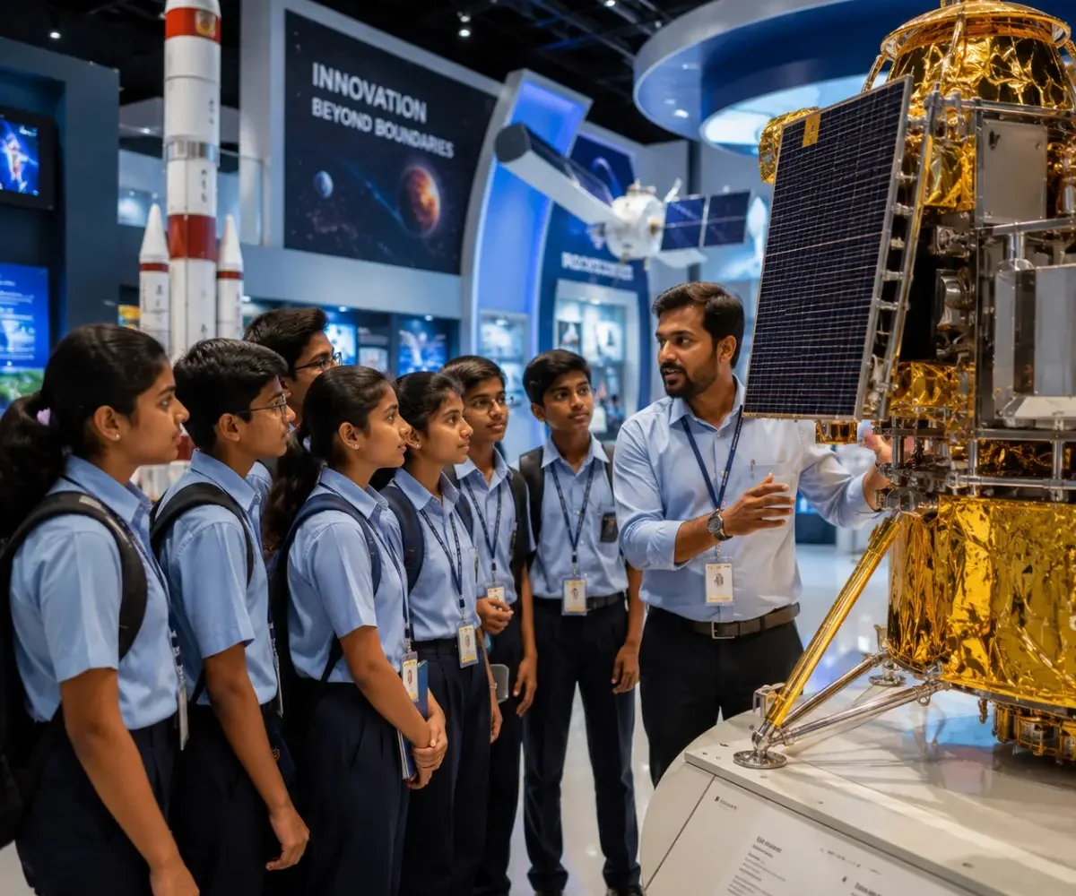 Bengaluru Science & Technology Tour Package featuring Visvesvaraya Industrial & Technological Museum, HAL Aerospace Museum, Jawaharlal Nehru Planetarium and science attractions.