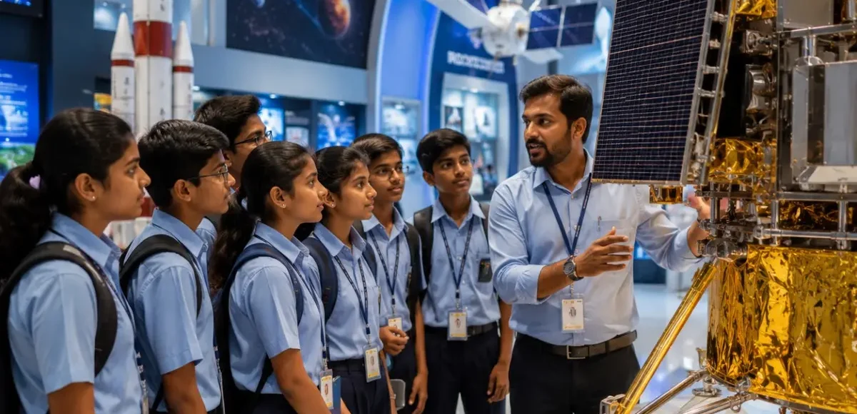 Bengaluru Science & Technology Tour Package featuring Visvesvaraya Industrial & Technological Museum, HAL Aerospace Museum, Jawaharlal Nehru Planetarium and science attractions.