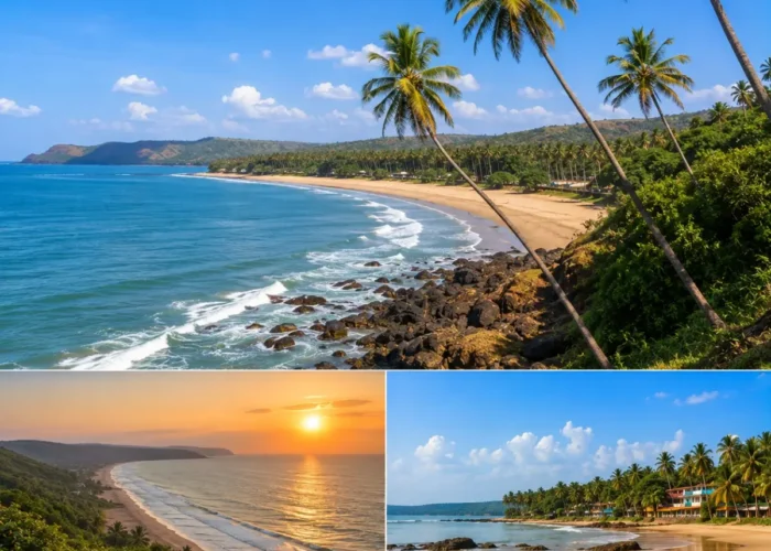 Dapoli Beach Tour Package featuring Murud Beach, Karde Beach, Ladghar Beach, Suvarnadurg Fort, Dolphin Safari and the scenic Konkan coastline.