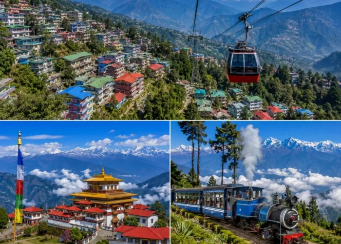Gangtok, Pelling & Darjeeling Tour Package featuring Tsomgo Lake, Pemayangtse Monastery, Kanchenjunga views and Darjeeling tea gardens