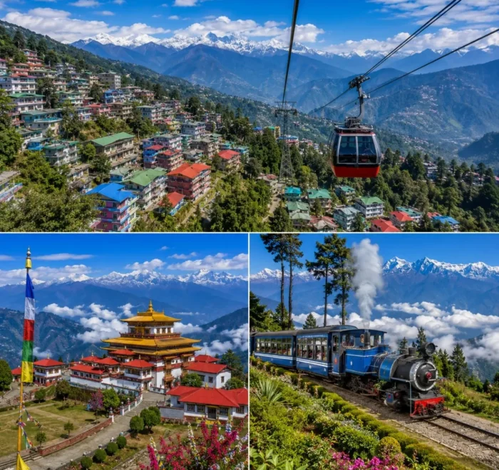 Gangtok, Pelling & Darjeeling Tour Package featuring Tsomgo Lake, Pemayangtse Monastery, Kanchenjunga views and Darjeeling tea gardens