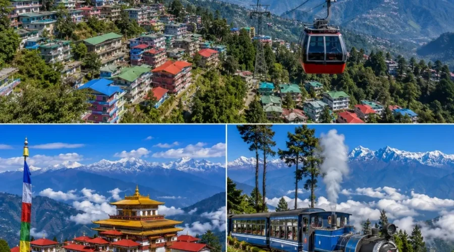 Gangtok, Pelling & Darjeeling Tour Package featuring Tsomgo Lake, Pemayangtse Monastery, Kanchenjunga views and Darjeeling tea gardens