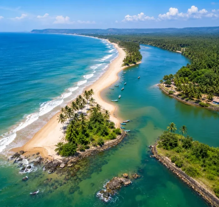 Ganpatipule and Tarkarli Konkan coastal tour with sandy beaches, blue sea and scenic Maharashtra coastline