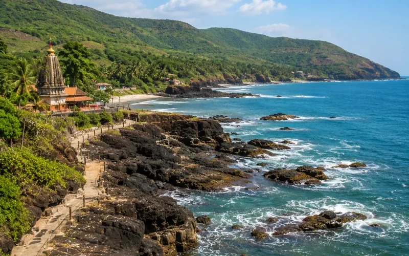 Harihareshwar and Shrivardhan coastal escape with peaceful Konkan beaches, sea views and lush coastal scenery