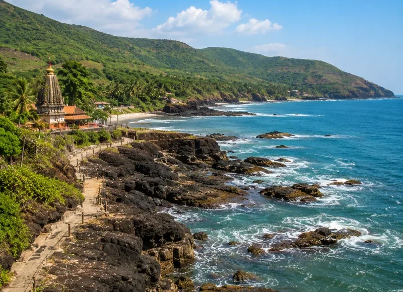 Harihareshwar and Shrivardhan coastal escape with peaceful Konkan beaches, sea views and lush coastal scenery