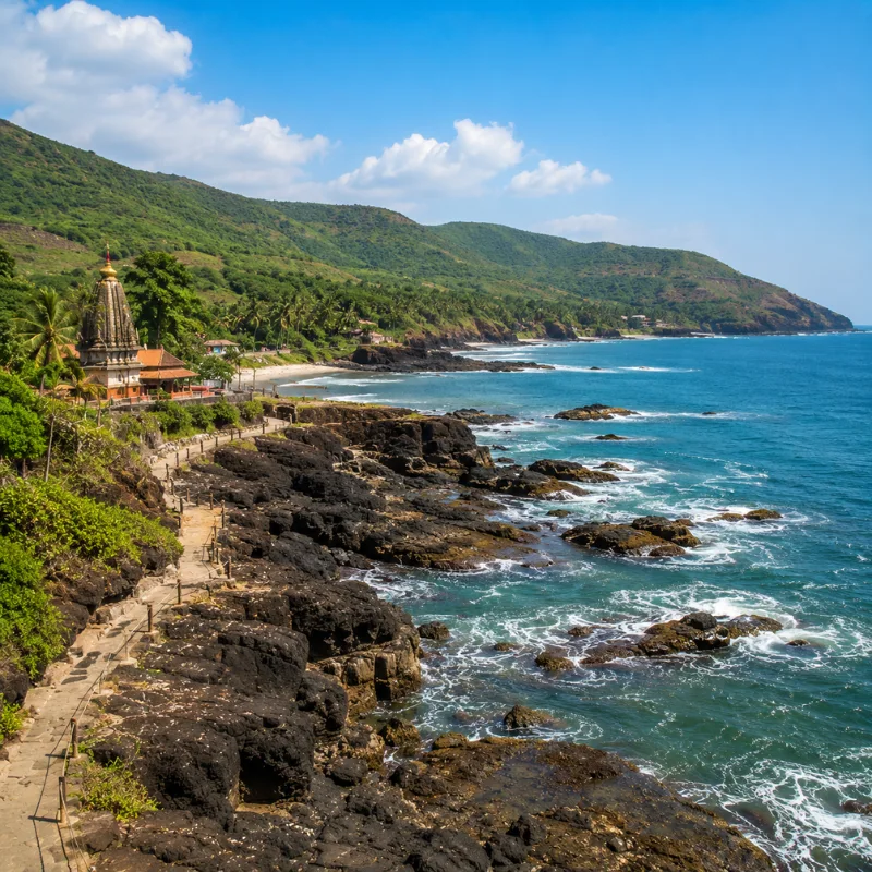 Harihareshwar and Shrivardhan coastal escape with peaceful Konkan beaches, sea views and lush coastal scenery