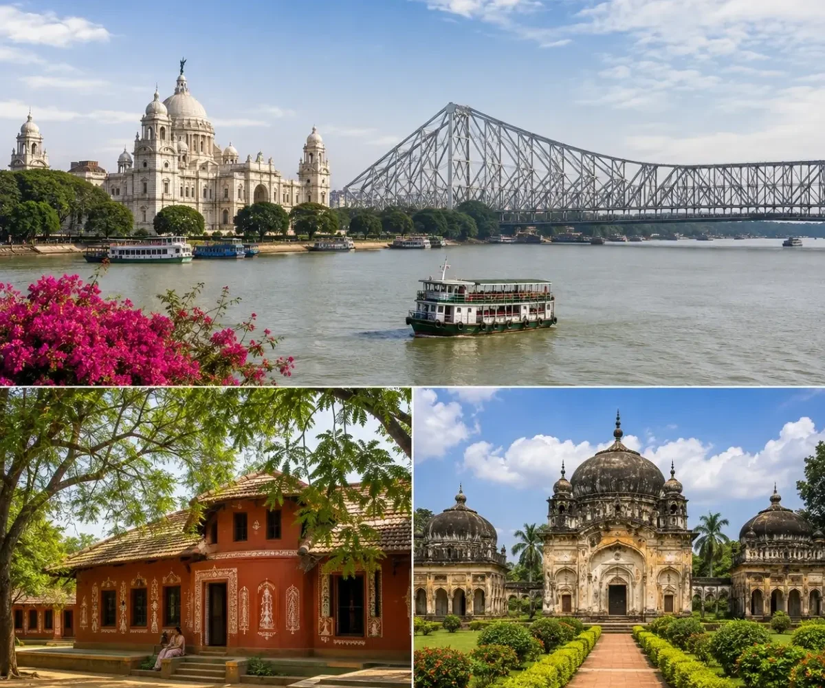 Kolkata, Shantiniketan & Murshidabad Tour Package featuring Victoria Memorial, Visva-Bharati University and Hazarduari Palace
