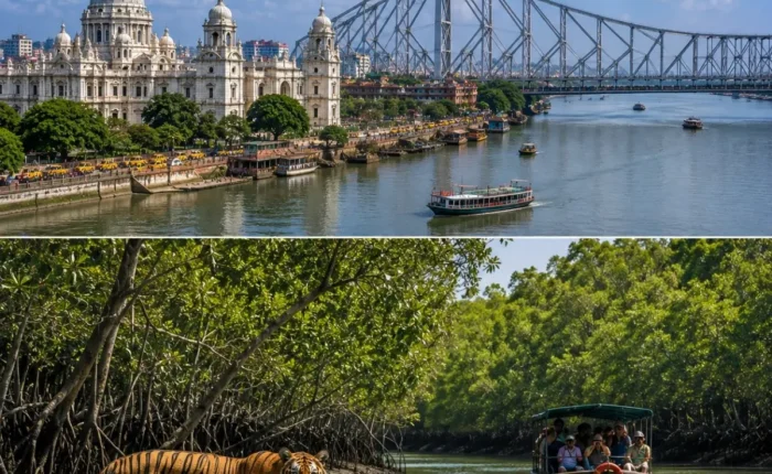 Kolkata & Sundarbans Tour Package featuring Victoria Memorial, Howrah Bridge, Sundarbans National Park and mangrove forests