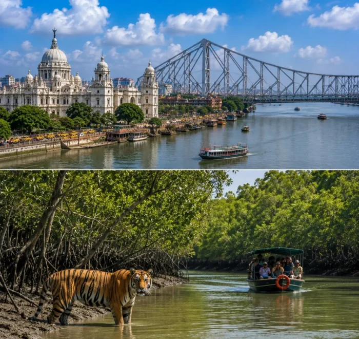 Kolkata & Sundarbans Tour Package featuring Victoria Memorial, Howrah Bridge, Sundarbans National Park and mangrove forests