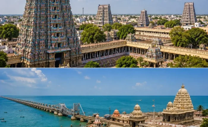 Madurai & Rameswaram Tour Package featuring Meenakshi Amman Temple, Ramanathaswamy Temple, Pamban Bridge and Dhanushkodi