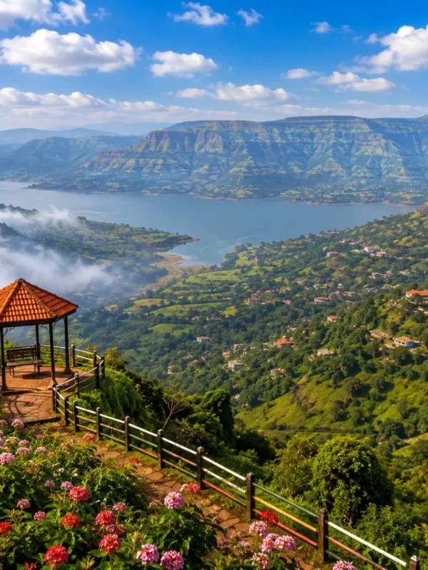 Mahabaleshwar Panchgani Weekend Tour Package featuring Arthur's Seat, Mapro Garden, Table Land, Venna Lake, strawberry farms and scenic Sahyadri hills.