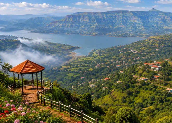 Mahabaleshwar Panchgani Weekend Tour Package featuring Arthur's Seat, Mapro Garden, Table Land, Venna Lake, strawberry farms and scenic Sahyadri hills.