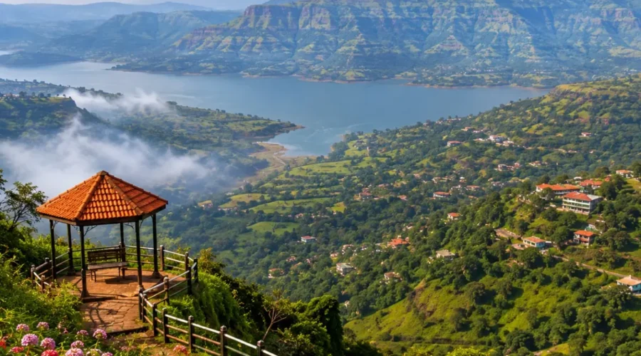 Mahabaleshwar Panchgani Weekend Tour Package featuring Arthur's Seat, Mapro Garden, Table Land, Venna Lake, strawberry farms and scenic Sahyadri hills.