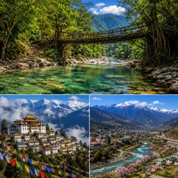 Meghalaya & Tawang Tour Package featuring Shillong, Cherrapunji, Dawki, Sela Pass and Tawang Monastery