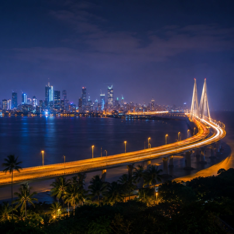 Mumbai iconic city tour featuring Gateway of India, Marine Drive and the Mumbai skyline