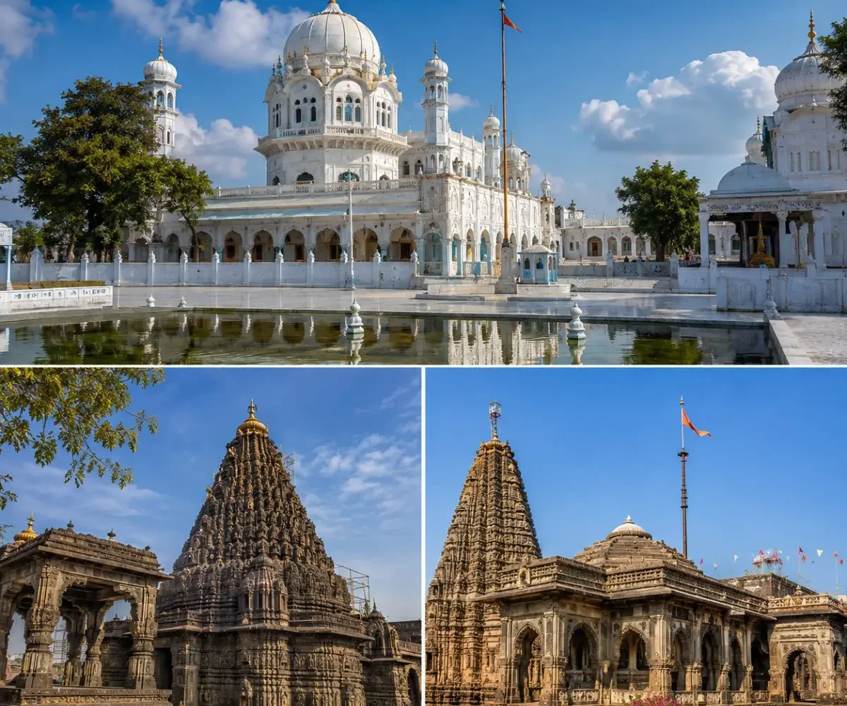 Nanded Aundha Nagnath Parli Vaijnath Tour Package featuring Takht Hazur Sahib, Aundha Nagnath Jyotirlinga, Parli Vaijnath Temple and sacred pilgrimage sites.