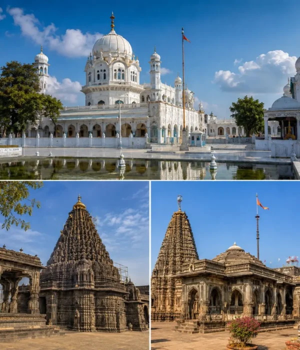 Nanded Aundha Nagnath Parli Vaijnath Tour Package featuring Takht Hazur Sahib, Aundha Nagnath Jyotirlinga, Parli Vaijnath Temple and sacred pilgrimage sites.