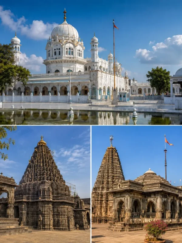 Nanded Aundha Nagnath Parli Vaijnath Tour Package featuring Takht Hazur Sahib, Aundha Nagnath Jyotirlinga, Parli Vaijnath Temple and sacred pilgrimage sites.