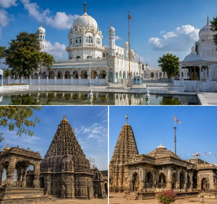 Nanded Aundha Nagnath Parli Vaijnath Tour Package featuring Takht Hazur Sahib, Aundha Nagnath Jyotirlinga, Parli Vaijnath Temple and sacred pilgrimage sites.
