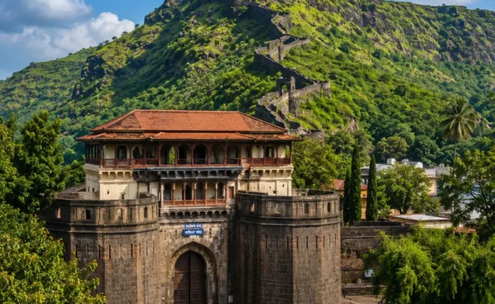 Pune Heritage Sinhagad Tour Package featuring Sinhagad Fort, Shaniwar Wada, Aga Khan Palace, Lal Mahal and Pataleshwar Cave Temple.