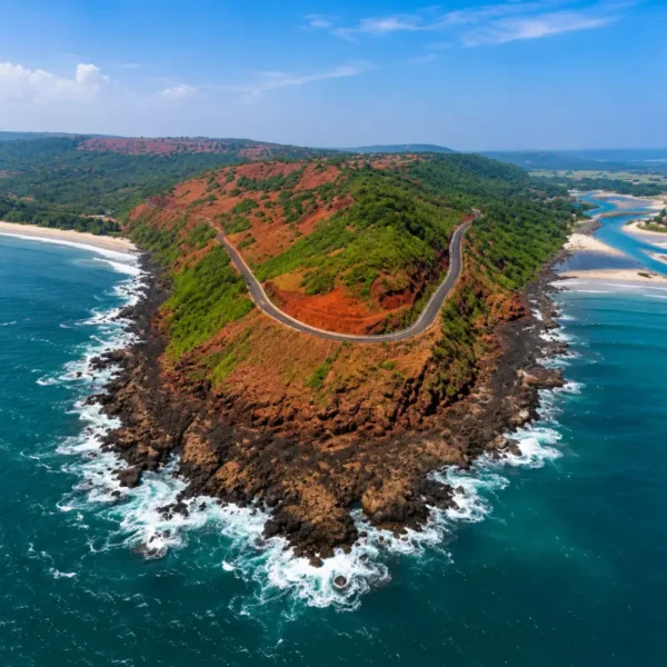 Ratnagiri Ganpatipule and Aare Ware coastal tour with Konkan beaches, Arabian Sea views and scenic coastal roads