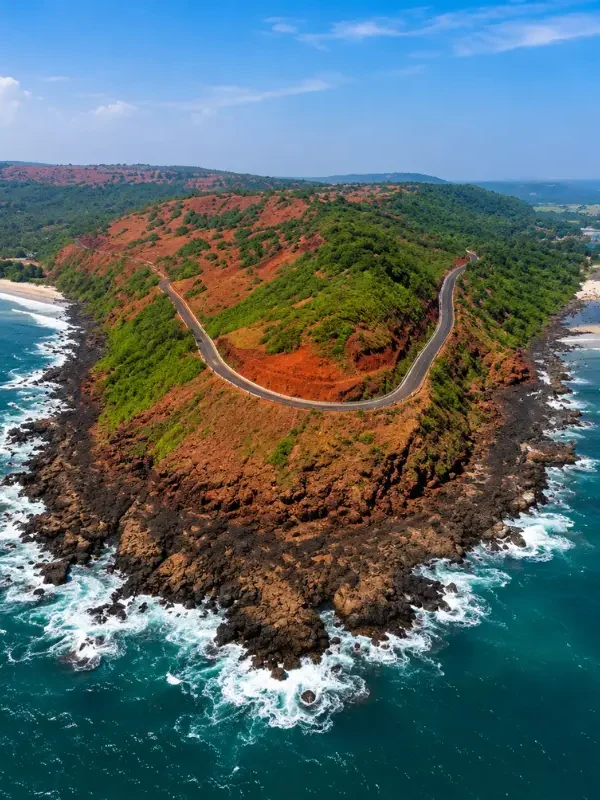 Ratnagiri Ganpatipule and Aare Ware coastal tour with Konkan beaches, Arabian Sea views and scenic coastal roads