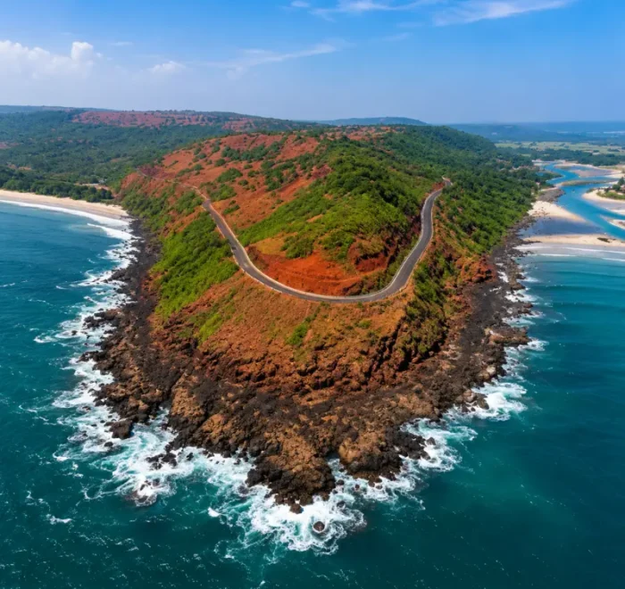 Ratnagiri Ganpatipule and Aare Ware coastal tour with Konkan beaches, Arabian Sea views and scenic coastal roads