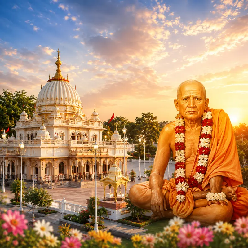 Shegaon Gajanan Maharaj Spiritual Yatra featuring Shri Gajanan Maharaj Temple and devotional pilgrimage experience