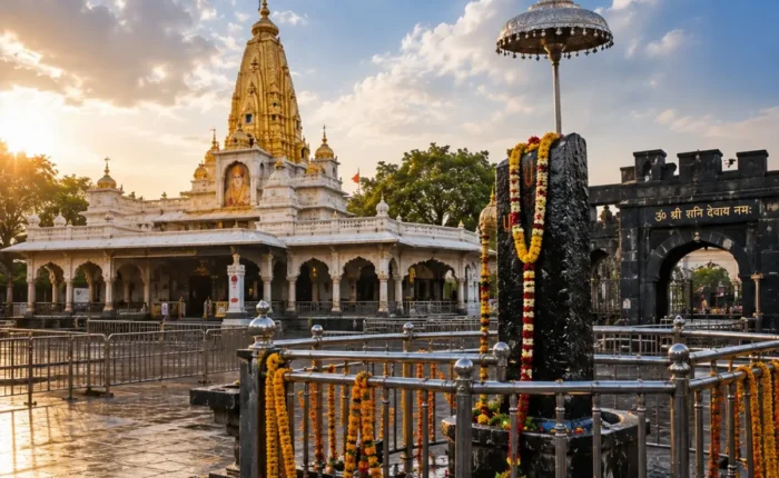 Shirdi Shani Shingnapur Tour Package featuring Sai Baba Samadhi Mandir, Dwarkamai, Chavadi and Shani Dev Temple.