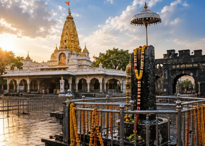 Shirdi Shani Shingnapur Tour Package featuring Sai Baba Samadhi Mandir, Dwarkamai, Chavadi and Shani Dev Temple.
