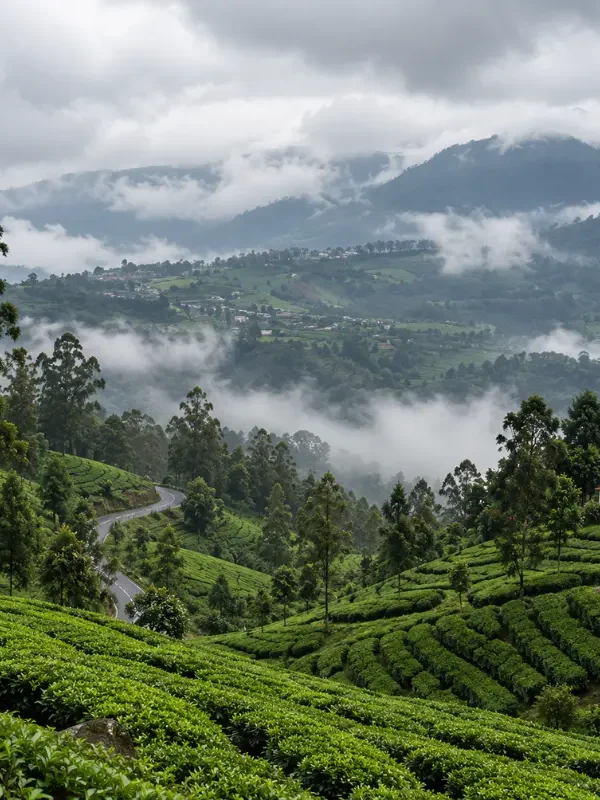 Southern Hills and Heritage Tour with coffee plantations, scenic lakes, royal landmarks and misty hill stations