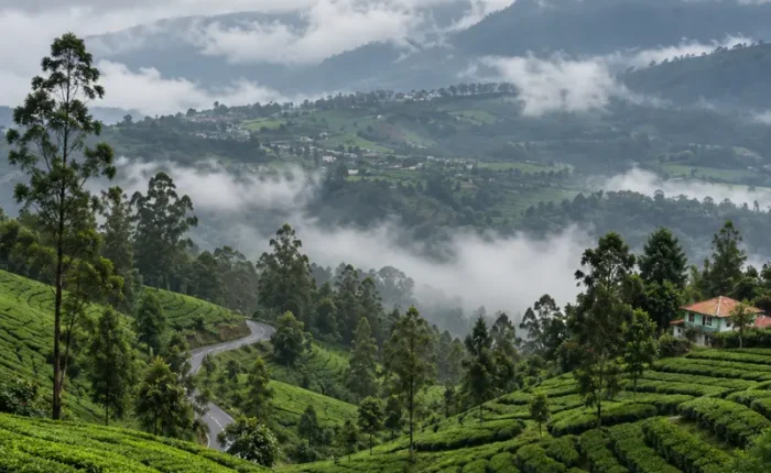 Southern Hills and Heritage Tour with coffee plantations, scenic lakes, royal landmarks and misty hill stations