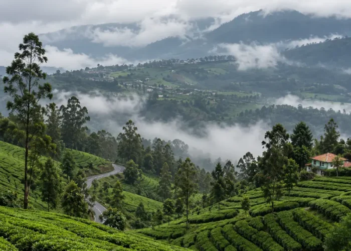 Southern Hills and Heritage Tour with coffee plantations, scenic lakes, royal landmarks and misty hill stations