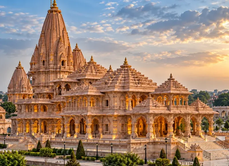 Spiritual Triangle Tour featuring Varanasi ghats, Triveni Sangam in Prayagraj and Ram Mandir in Ayodhya