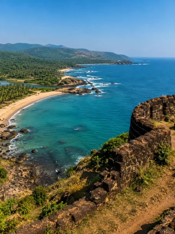 Vengurla Bhogwe and Nivati coastal escape with pristine Konkan beaches, clear sea and scenic coastal landscapes