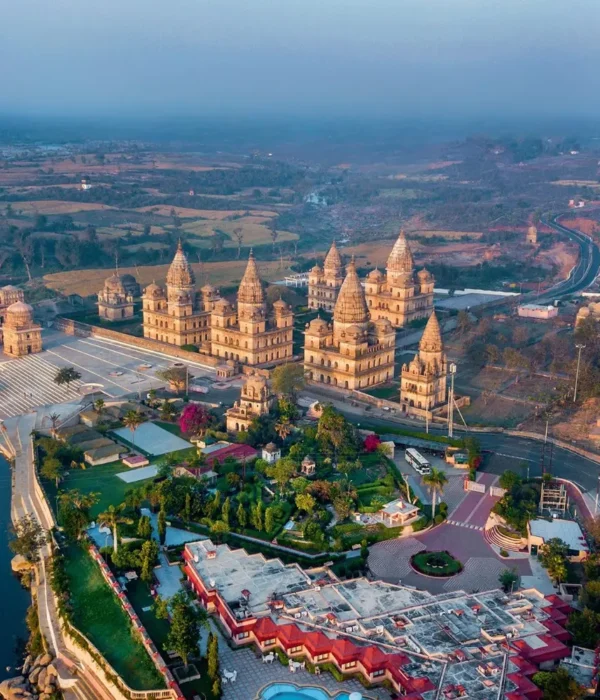 Grand Madhya Pradesh Explorer tour image featuring historic temple architecture and heritage landmarks in Madhya Pradesh