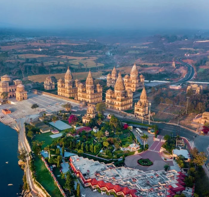 Grand Madhya Pradesh Explorer tour image featuring historic temple architecture and heritage landmarks in Madhya Pradesh