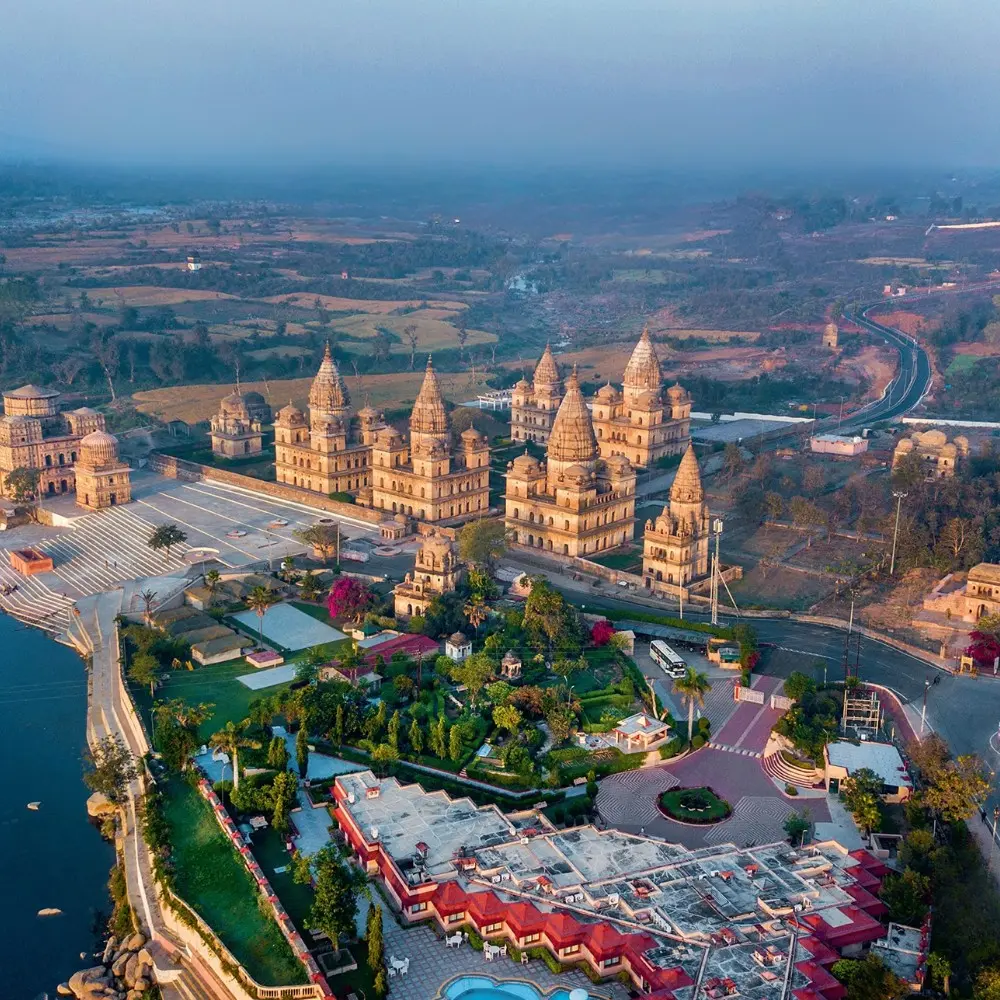 Grand Madhya Pradesh Explorer tour image featuring historic temple architecture and heritage landmarks in Madhya Pradesh