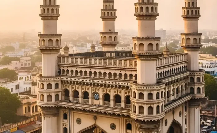 Hyderabad City Highlights Package featuring Charminar, heritage architecture and iconic Telangana sightseeing landmark